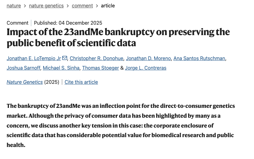23andMe bankruptcy coverage